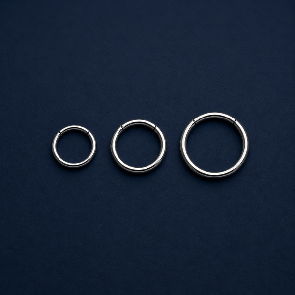 Septum Ring Size Guide: How to Measure, 6mm vs 8mm vs 10mm