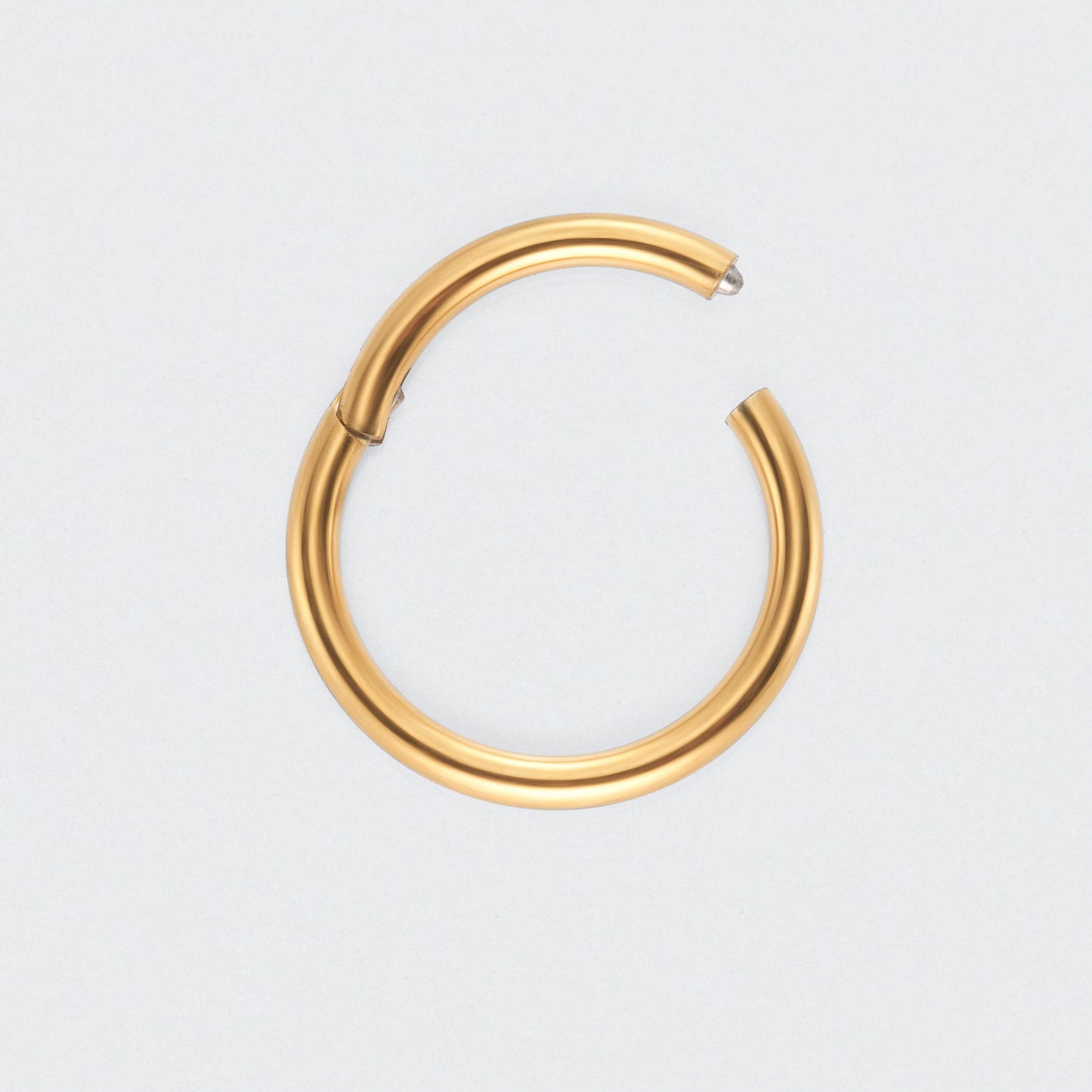 Segment Clicker Ring in Gold - Titanium