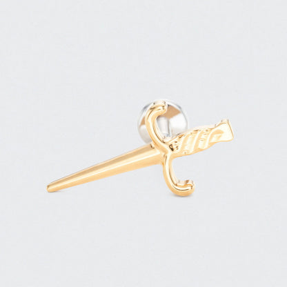 Dagger Labret in Gold - Titanium