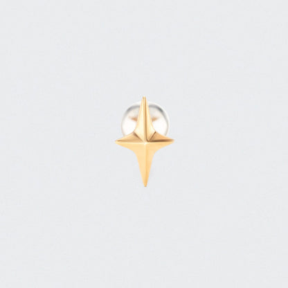 Star Labret in Gold - Titanium